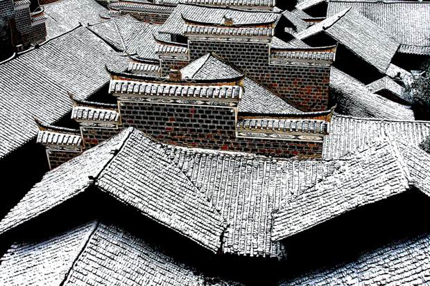 凤凰古城建筑风格