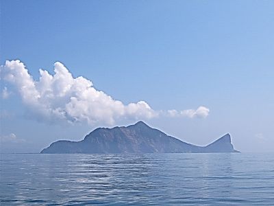 龜山島-龜山戴帽