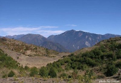 南橫公路台東段-遠望一景