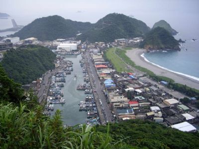 內埤海灣風景區-遠眺內埤漁港