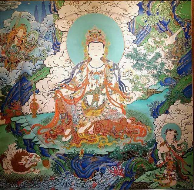 西宁中国藏医药文化博物馆 载入世界吉尼斯纪录的唐卡