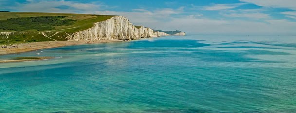 到英国旅游-东苏塞克斯的七姐妹悬崖