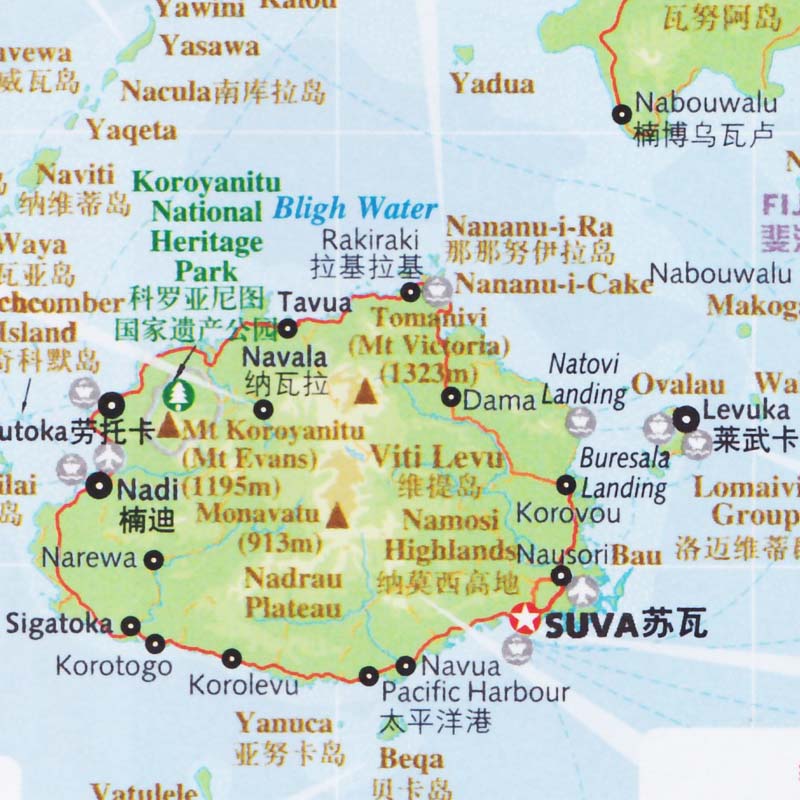 斐济旅游图