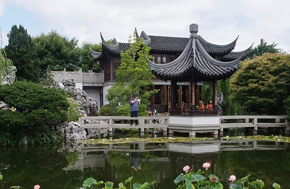 俄勒冈州波特兰景点：中国古典庭院“苏兰园”