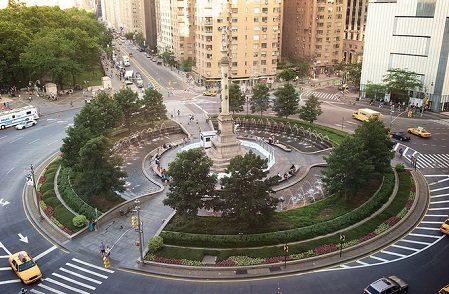纽约景点：哥伦布环岛