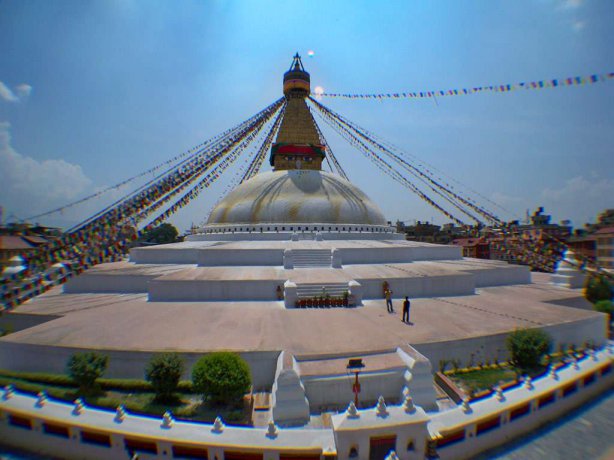 	 博达哈大佛塔旅游