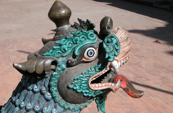 Ukubahal寺_帕坦_尼泊尔