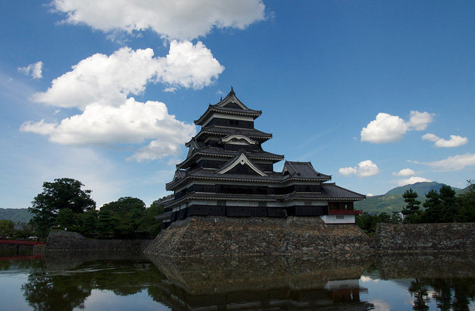 松本城_长野 _日本