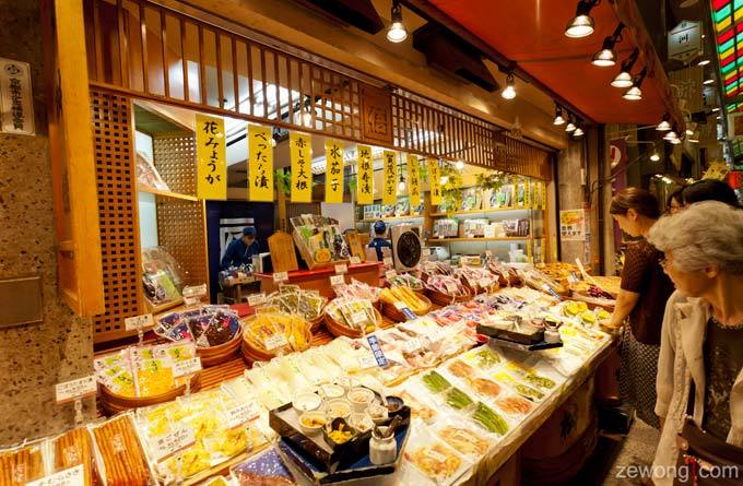 京都锦市场_京都_日本