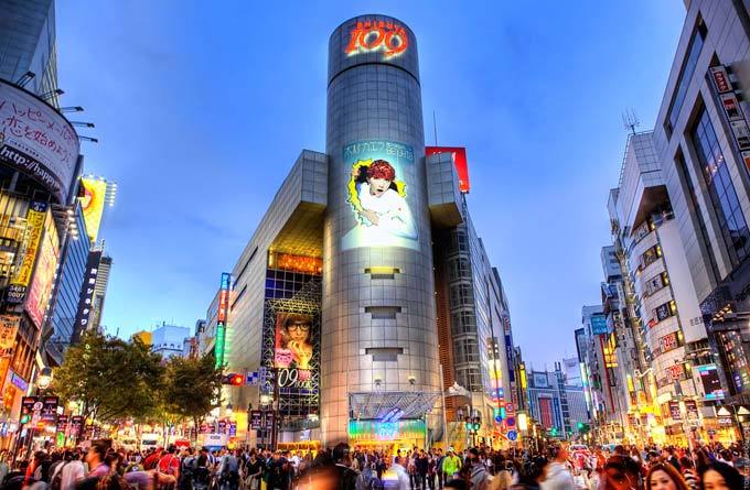 涩谷109大厦_东京_日本