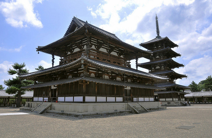 法隆寺_奈良_日本