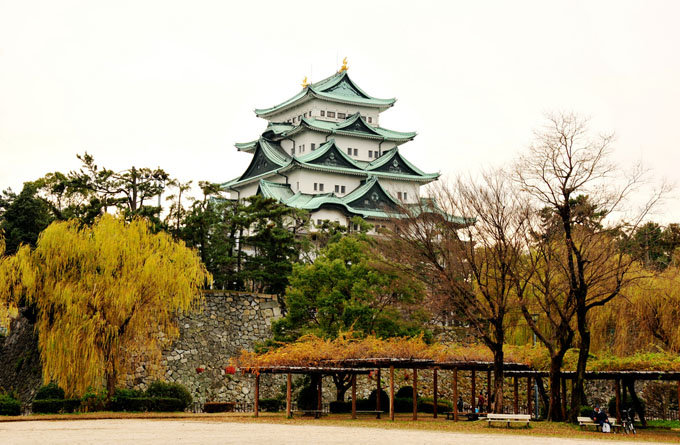 名古屋城_名古屋市_日本