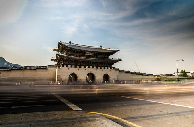 景福宫_首尔_韩国
