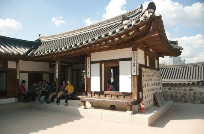 南山谷韩屋村_首尔_韩国
