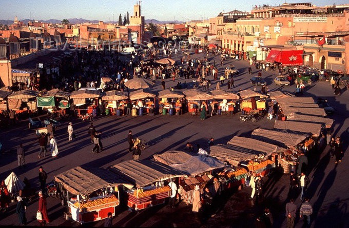 Djemaa el-Fna广场_马拉喀什_摩洛哥