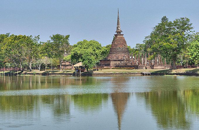 沙西寺_素可泰 _泰国