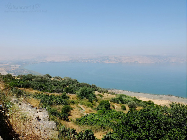 变化万千的加利利湖-以色列旅游