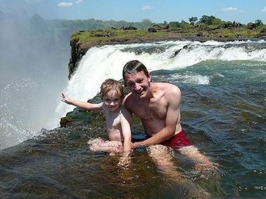 魔鬼游泳池-赞比亚的维多利亚大瀑布