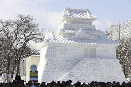 浪漫北海道 感受白雪的纯净图片