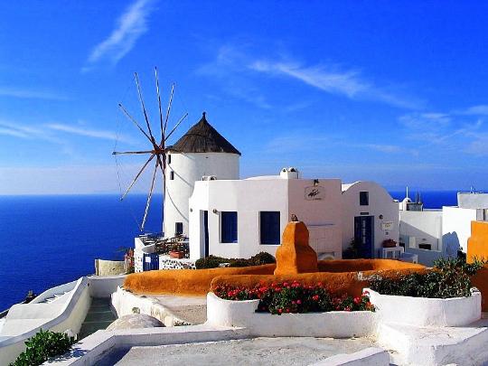希腊：极致湛蓝 不经意间造就的隽永天堂图片
