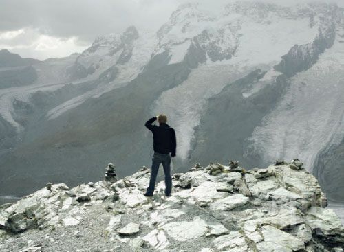 瑞士马特宏峰：阿尔卑斯山脉上的金字塔图片