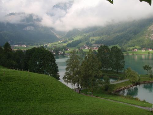 瑞士龙疆 雪山下的湖光山色