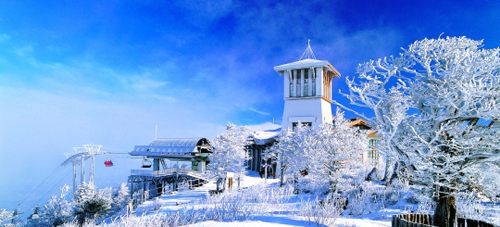 龙平滑雪 韩迷的冬季恋歌图片