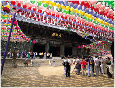 到韩国旅游-首尔曹溪寺 京畿道龙门寺 入住寺院忘掉时间