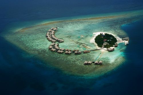 阿达兰瓦度岛 马尔代夫最美丽的水上屋图片