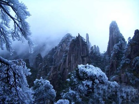 冬游三清山 银装素裹的别样迷人风景图片