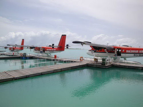乘马尔代夫水上飞机 感受灵魂中的美