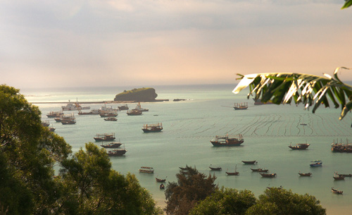 北海银滩美 涠洲碧海蓝图片