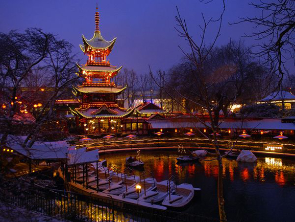 哥本哈根日本塔餐厅 Tivoli Gardens