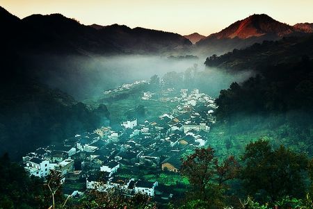 婺源长溪：自由呼吸 邂逅秋的美丽