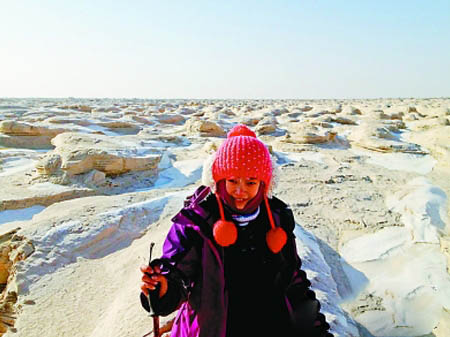 零下29℃暴走罗布泊 80后美女的疯狂之旅