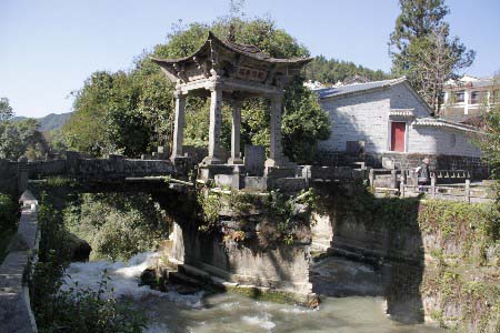 叠水河瀑布