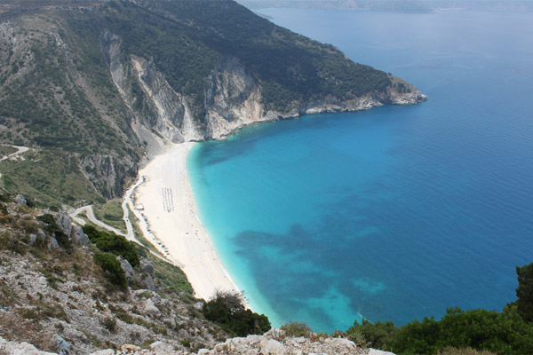 八大欧洲最美海滩：希腊米尔托斯海滩