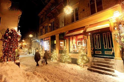 加拿大魁北克周边旅游 狂欢冰雪童话城