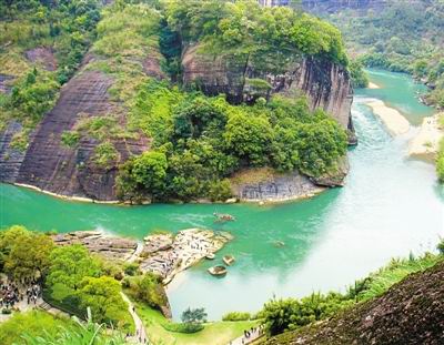 碧水丹山 武夷风光美山水画中行