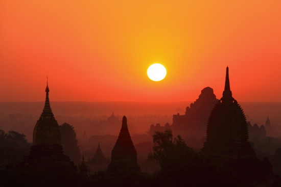 到东南亚旅游-去缅甸观日出