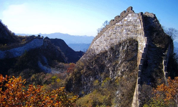 箭扣长城秋景 作者：庸人不想自扰
