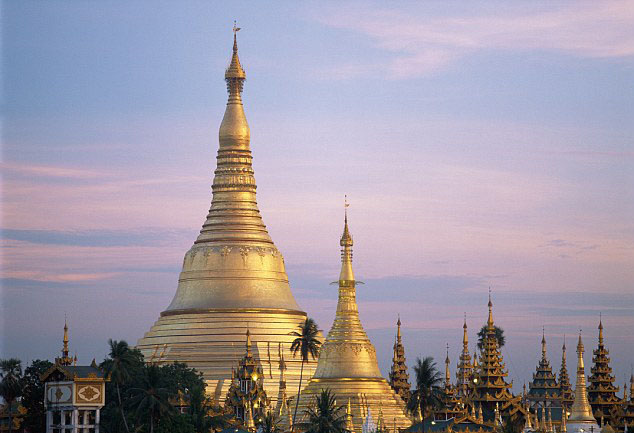 缅甸古城勃固旅游