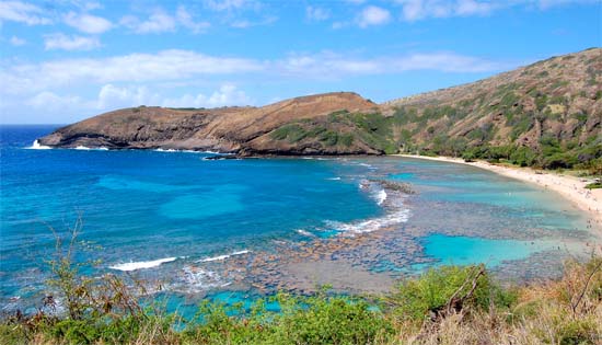 鸥湖岛环岛游 夏威夷的浪漫风情