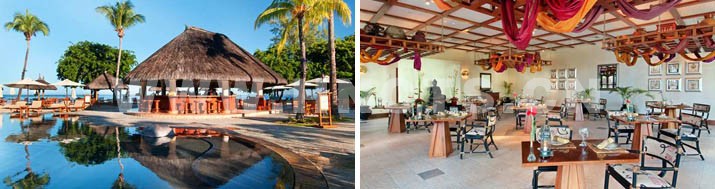 毛里求斯希尔顿度假村餐厅酒吧—— 中国旅行社毛里求斯专家