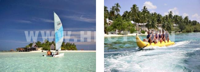 马尔代夫法鲁岛休闲冲浪、出海设施